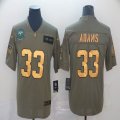 New York Jets #33 Jamal Adams Nike green gold Camo 2019 Salute to Service Limited Jersey