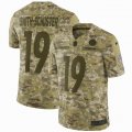 Pittsburgh Steelers #19 Smith-Schuster Nike Camo Salute to Service Retired Player Limited Jersey