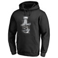 Men's Fanatics Branded Black NHL 125th Stanley Cup Anniversary Pullover Hoodie