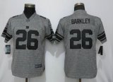 Women Nike York Giants 26 Barkley Gray 2019 Vapor Untouchable Stitched Gridiron Gray Limited