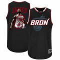 2012 Miami Heat #6 Lebron James Black NBA limited edition Jerseys