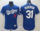 Los Angeles Dodgers #31 Joc Pederson blue Flexbase Authentic Collection Jersey