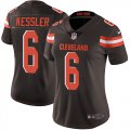 Women Cleveland Browns #6 Kessler brown Nike Color Rush Limited Jerseys