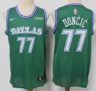 Dallas Mavericks #77 Luca Doncic green nike nba jersey-XD