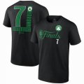 Boston Celtics #7 BROWN black NBA T-Shirts Eastern Conference championship