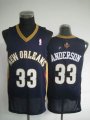 new orleans pelicans ANDERSON 33 dark blue NBA jersey