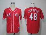 MLB Jerseys Cincinnati Reds 48 Cordero Red