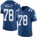 Men Indianapolis Colts #78 Ryan Kelly Nike blue Color Rush Limited Jersey