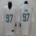 Chargers #99 Joey Dosa Nike white Color Rush Limited Jersey Reverse version