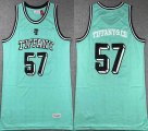 Tiffany& Co #57 green Movie nba basketball jerseys