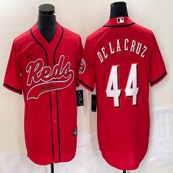 Nike Cincinnati Reds #44 Elly De La Cruz red majestic baseball jerseys -BD 05