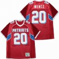 CARSON WENTZ #20 RED HIGH SCHOOL FOOTBALL JERSEY