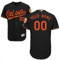 Custom Baltimore Orioles black Flexbase Authentic Collection Jersey