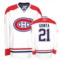 Montreal Canadiens #21 Higgins White CH Patch Jersey