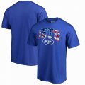 New York Jets NFL Pro Line by Fanatics Branded Banner Wave Big & Tall T-Shirt - Royal