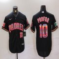 Nike San Diego Padres #10 Jurickson Profar black fashion majestic mlb Jerseys