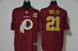 Washington Redskins #21 Sean Taylor Nike red fashion Color Rush Limited Jersey