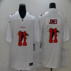 Atlanta Falcons #11 Julio Jones Nike white fashion Color Rush Limited Jerseys-BD