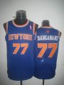 new york Knicks Andrea Bargnani 77 blue nba jersey