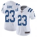 women Colts #23 GFrank Gore white nike Color Rush Limited Jerseys