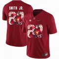 Custom Alabama Crimson Tide #82 Irv Smith Jr. Red College Color Rush Limited Jerseys