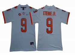 Clemson Tigers #9 Travis Etienne Jr. white College Football Color Rush Limited Jersey-HJ