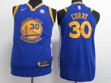 Youth Nike Golden State Warriors 30 Stephen Curry blue nba jersey