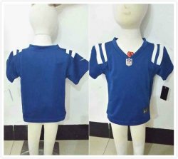 Indianapolis Colts blank blue nfl children jersey