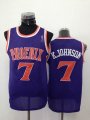 phoenlx Sun K Johnson 7# blue nba basketball jerseys