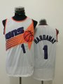 Phoenix Suns 1# Penny Hardaway white basketball jersey