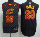 Nike Cleveland Cavaliers #23 LeBron James black nba basketball jersey-lt