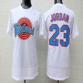 Michael Jordan #23 White Movie Basketball Jersey