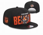 2023 Bengals black NFL Snapback Hats-YD