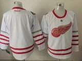 Reebok Detroit Red Wings blank white 2017 Centennial Classic Premier Player Jersey