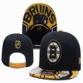 2023 Boston Bruins black NHL Snapback Hats