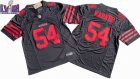 San Francisco 49ers 54# Fred Warner black Nike Vapor F.U.S.E. Limited Jersey