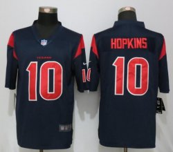 nike Houston Texans 10 Hopkins Navy Blue Color Rush Limited Jersey