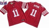 San Francisco 49ers 11# Brandon Aiyuk red Nike Vapor F.U.S.E. Limited Jersey