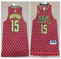 Atlanta Hawks #15 Al Horford red nba basketball jersey