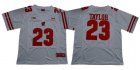 Jonathan Taylor #23 Wisconsin Badgers white Stitched Football Jersey