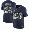 North Carolina Tar Heels Michael Jordan #23 black Printing fashion version college football jersey-5