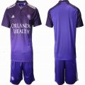 2021-2022 Orlando City club purple soccer jerseys home