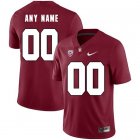 Custom Stanford Cardinals red college football Limited Jersey 01