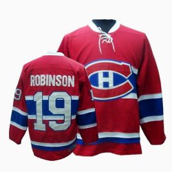 Montreal Canadiens #19 ROBINSON Red CH Patch Jersey