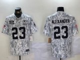 Green Bay Packers #23 Jaire Alexander Nike Arctic Camo 2024 Salute to Service Limited Jersey