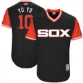 Chicago White Sox #10 Yo Yo blue classic baseball Jerseys