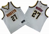 Youth Nike Denver Nuggets #27 Jamal Murray white nba Jerseys