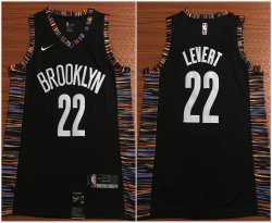 Brooklyn Nets #22 Caris LeVert black nike NBA Jerseys-City Edition