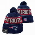 2024 New England Patriots dark blue red white NFL Sports Cuffed Knit Hats