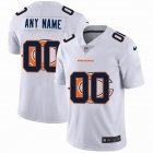 Customized Nike Chicago Bears white Color Rush Limited Jersey Shadow edition